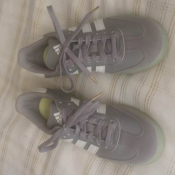 adidas Shoes Adidas Velosamba Grey With White Stripes Commuter